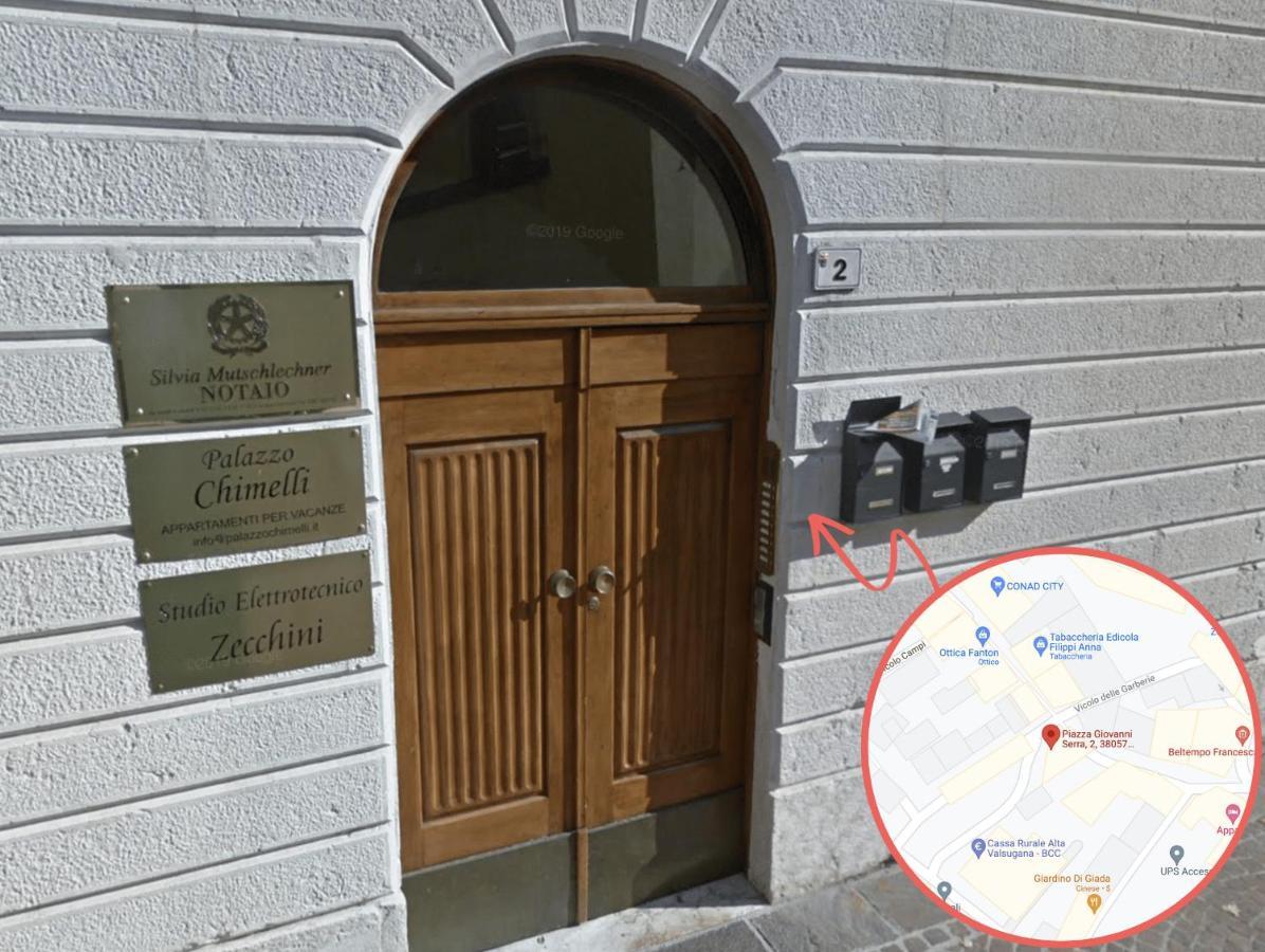 Apartmán Palazzo Chimelli Pergine Valsugana Exteriér fotografie