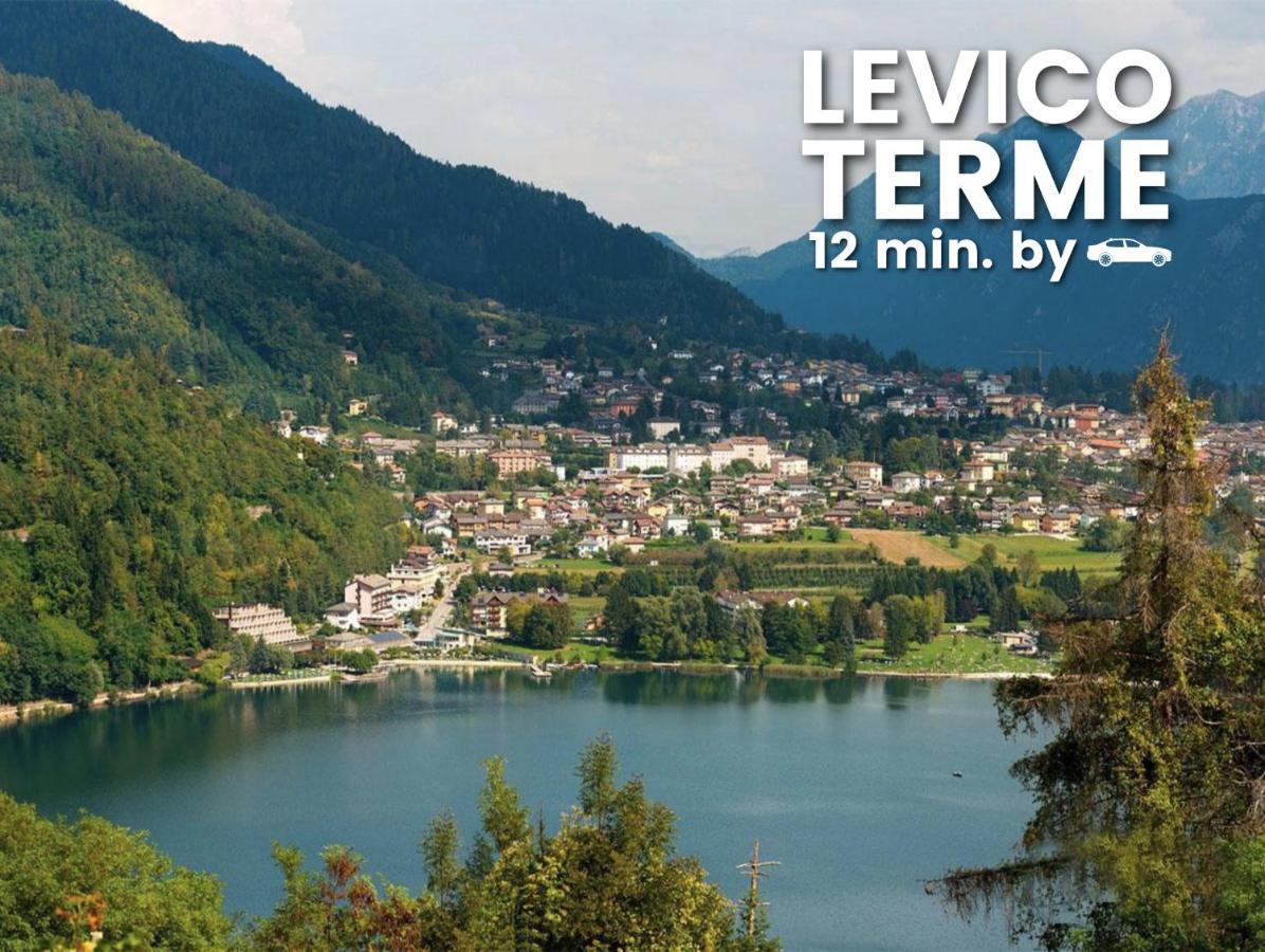 Apartmán Palazzo Chimelli Pergine Valsugana Exteriér fotografie